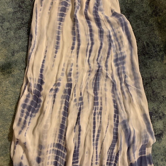Chan Luu NWT XS Periwinkle Tie Dye Maxi Skirt - Picture 2 of 7
